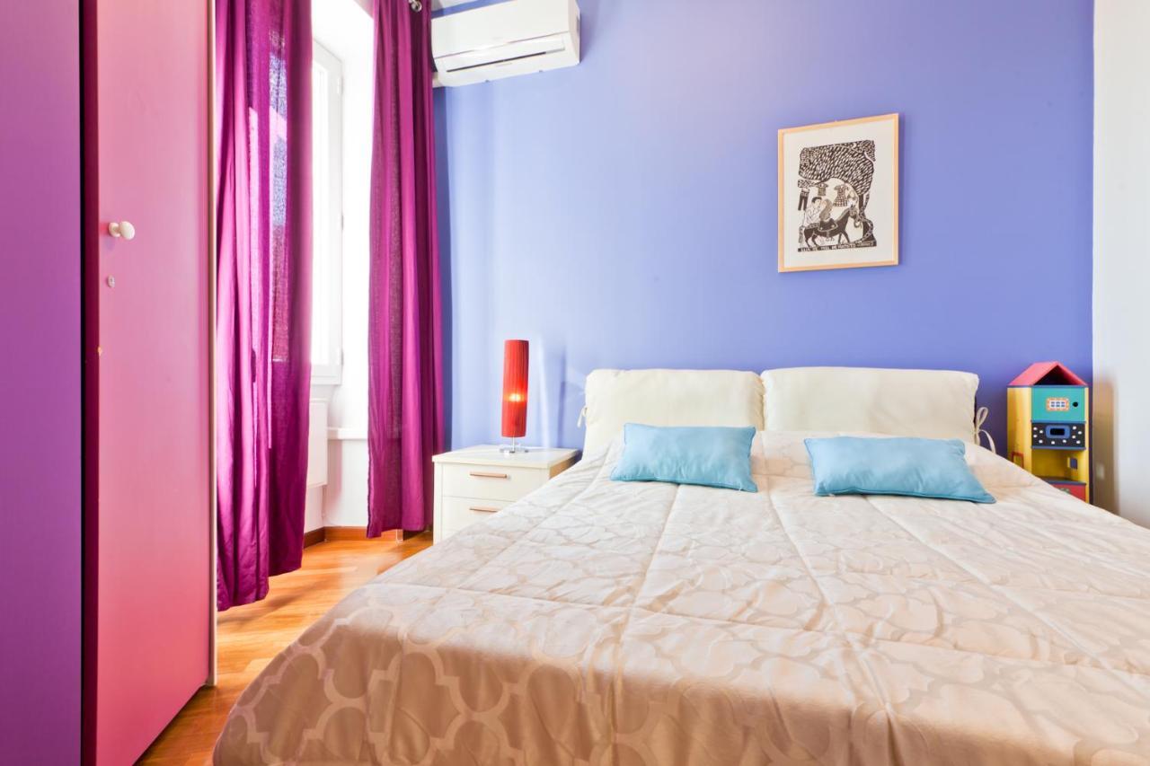 Porta Portese Colorful Flat Roma Dış mekan fotoğraf
