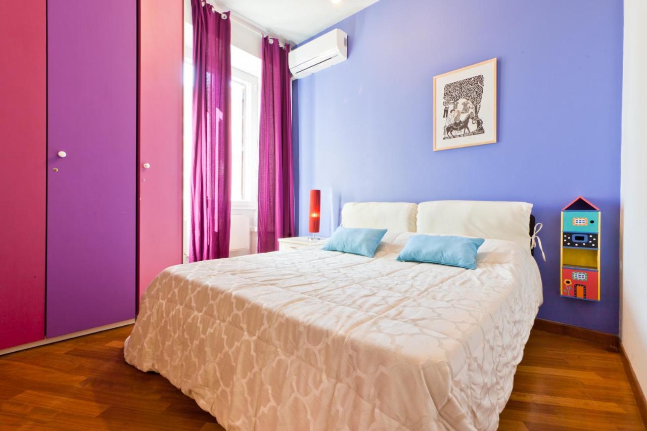 Porta Portese Colorful Flat Roma Dış mekan fotoğraf
