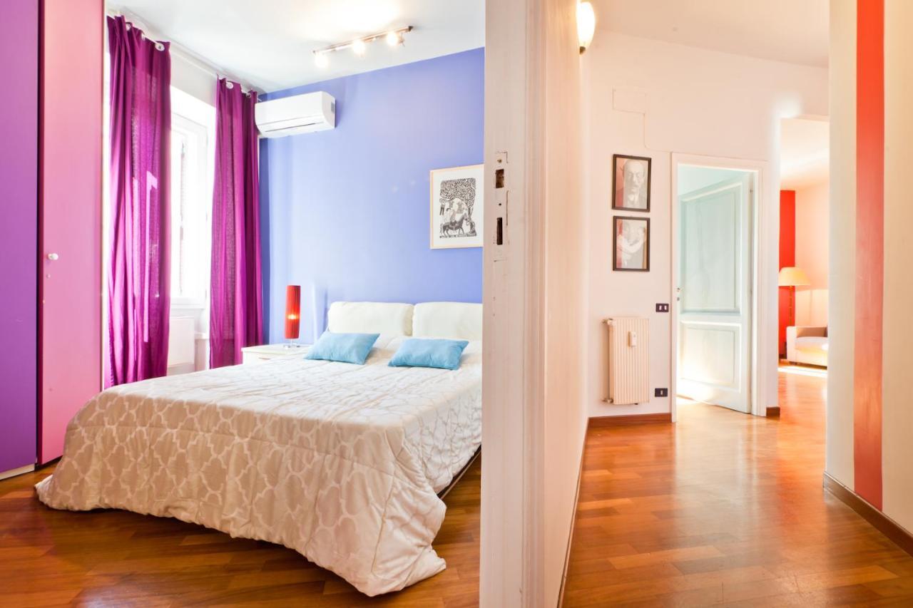 Porta Portese Colorful Flat Roma Dış mekan fotoğraf