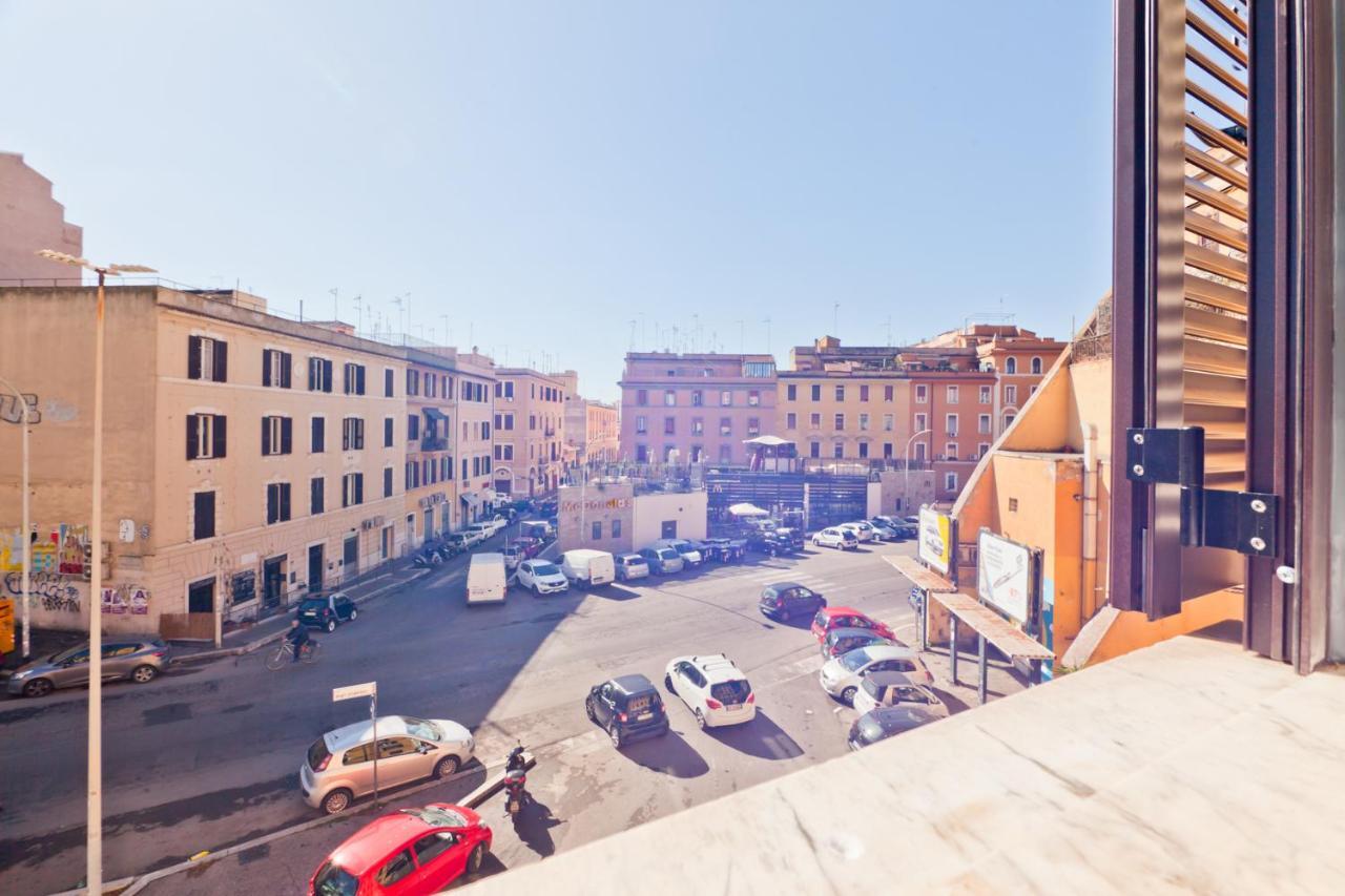 Porta Portese Colorful Flat Roma Dış mekan fotoğraf