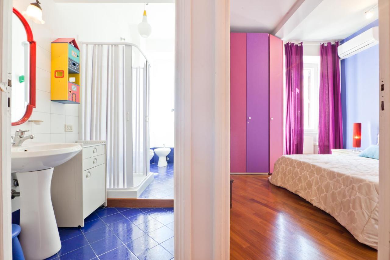 Porta Portese Colorful Flat Roma Dış mekan fotoğraf
