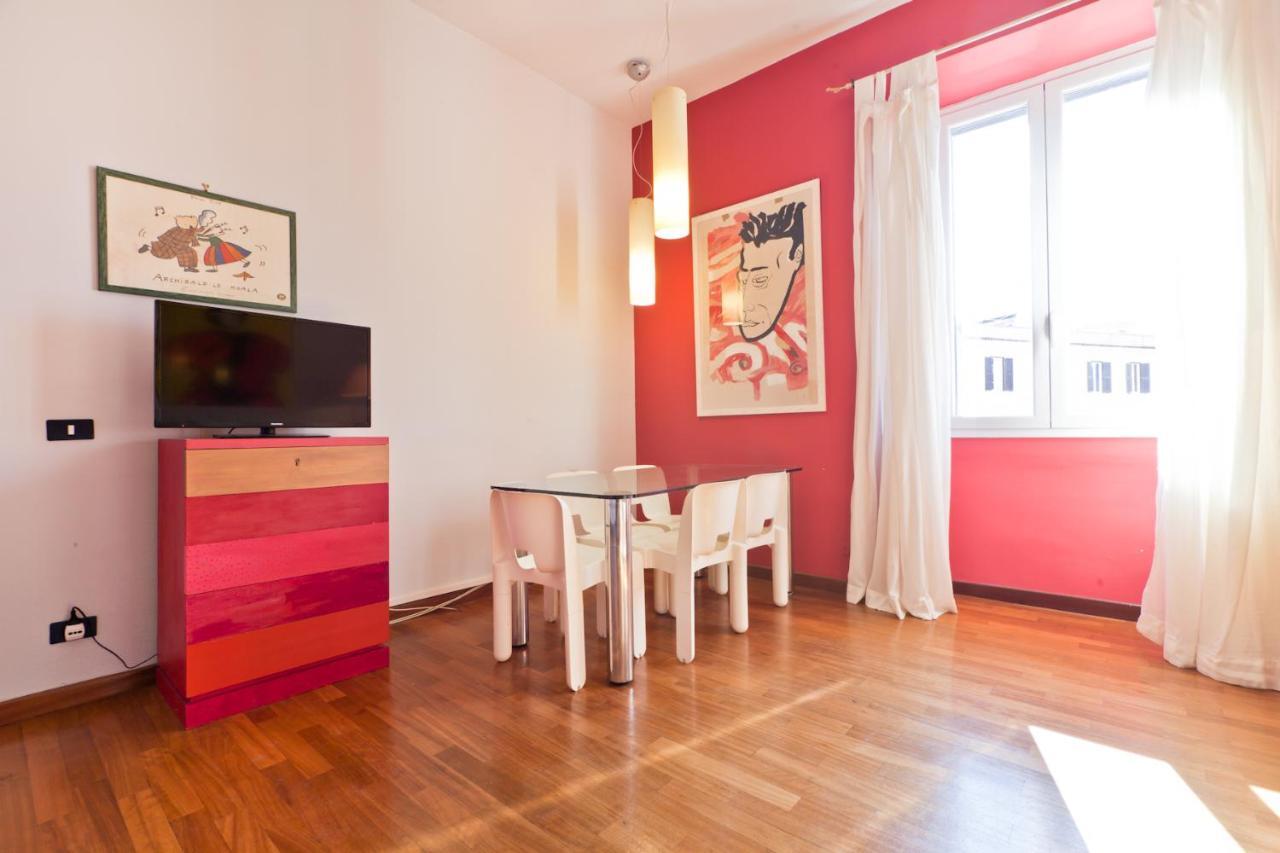 Porta Portese Colorful Flat Roma Dış mekan fotoğraf